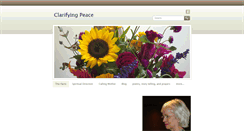 Desktop Screenshot of clarifyingpeace.com